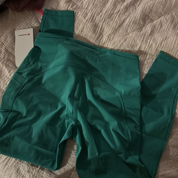 lululemon athletica Teal Women's Leggings - Picture 9 of 9